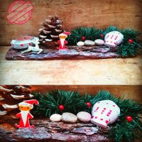 Коледни красотички направени от нашите ръчички! :), снимка 6 - Декорация за дома - 23524975