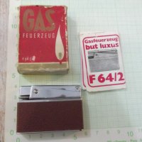 Запалка газова с камъче "Gasfeuerzeug-but luxus-F64/2"-DDR, снимка 1 - Други ценни предмети - 25243701