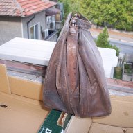 Стара кожена чанта-лекарска, за гурбет, продавам, снимка 3 - Чанти - 15484067