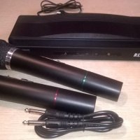 безжични микрофони с приемник с антени, снимка 5 - Микрофони - 19288462