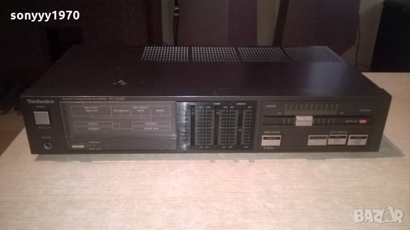 technics su-z200 stereo amplifier-внос швеицария, снимка 1