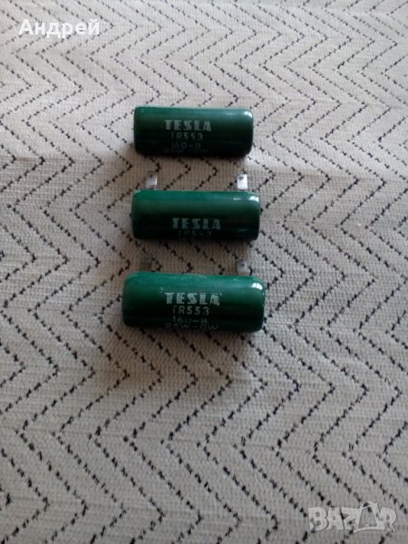Стар резистор,съпротивление Tesla TR553, снимка 1