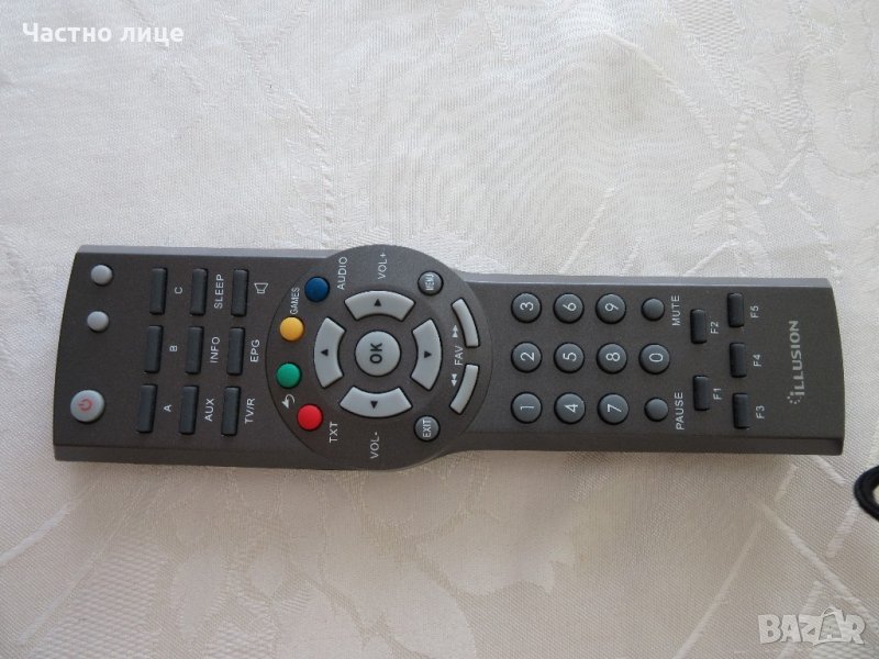 ПРОМОЦИЯ! ОРИГИНАЛНО дистанционно за цифров приемник/декодер ILLUSION, снимка 1