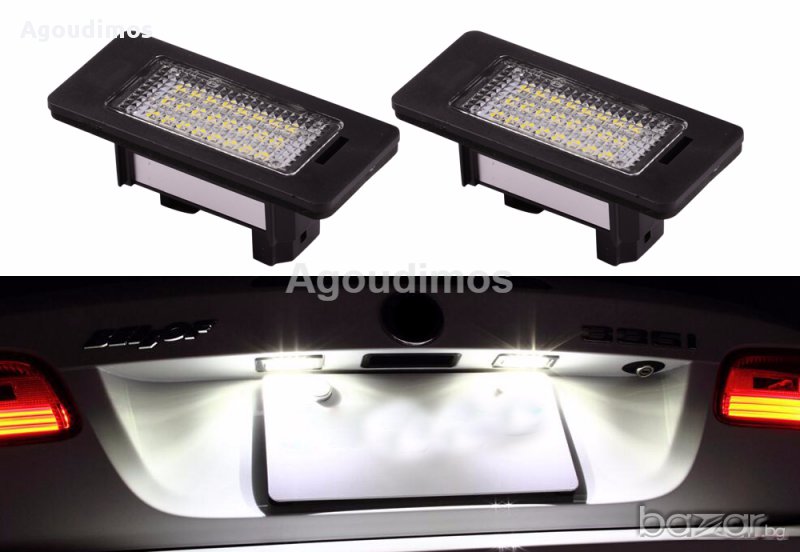 Диодни(LED) плафони за BMW Е39 Е60 Е90 X5 X6 , снимка 1