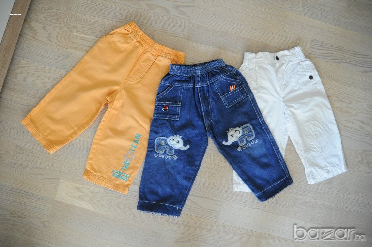 Три панталона 86 см., снимка 1