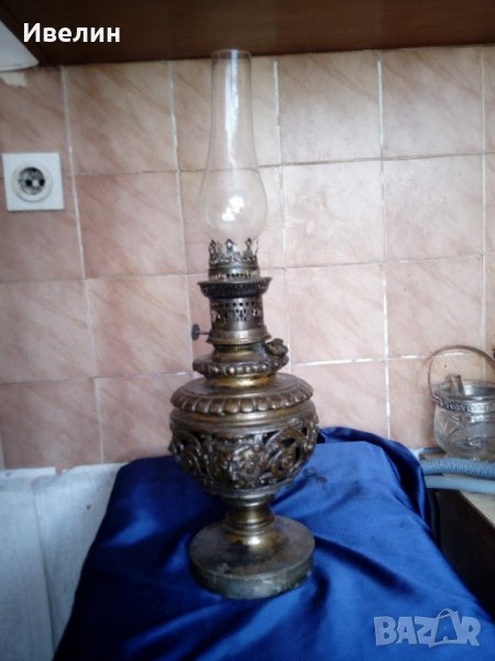 стара газова/газена/ лампа, снимка 1