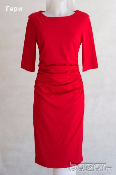 Елеганта червена рокля марка Bourne - XS, снимка 1