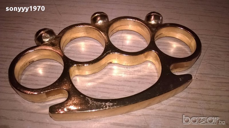 Бокс-златен-11/7см-внос швеицария, снимка 1