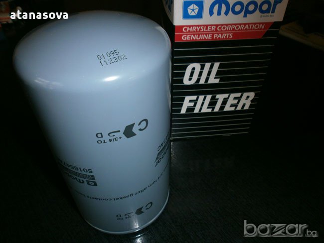 Маслен филтър за Chrysler Dodge 5016547 AC - USA, снимка 1