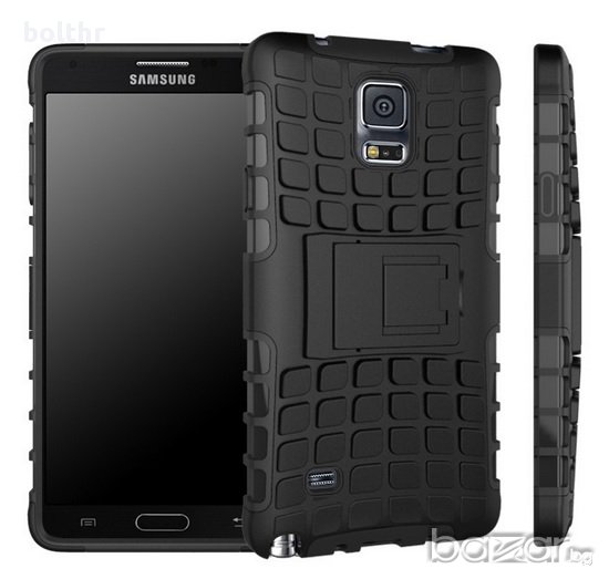 HARD STAND CASE ГРЪБ БРОНЯ ЗА SAMSUNG GALAXY NOTE 4, снимка 1