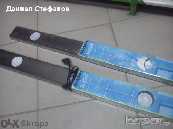 Хромникелови халогенни спотове, снимка 1