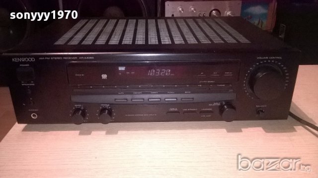 Kenwood kr-a4050 stereo receiver-made in korea-внос швеицария, снимка 1 - Ресийвъри, усилватели, смесителни пултове - 16592739