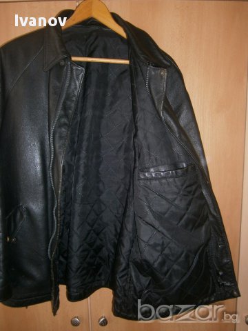 Кожено яке, снимка 2 - Якета - 14293488