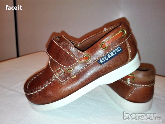 Ест. кожа от Португалия - Страхотни обувчици Атлантик / Пантофи / Пантофки / Детски