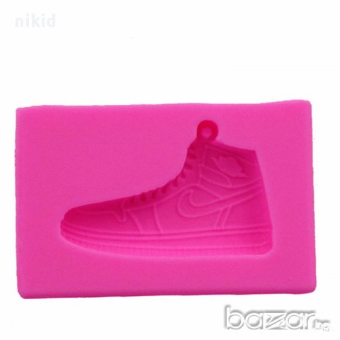 спортна обувка маратонка кец силиконов молд за фондан украса торта декорация мъфини шоколад