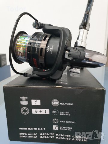 Риболовна Макара Feeder Wind 1000/2000/3000/4000/5000/6000, снимка 3 - Макари - 25433830