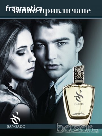 Sangado Трайно привличане парфюмна вода за мъже 50мл Трайност 12 часа, снимка 1