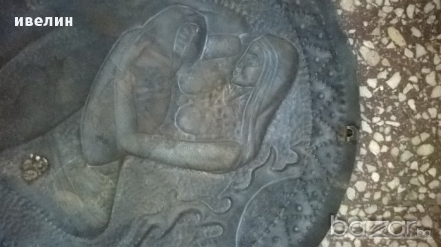 стара метална декорация за стена, снимка 3 - Антикварни и старинни предмети - 16841342