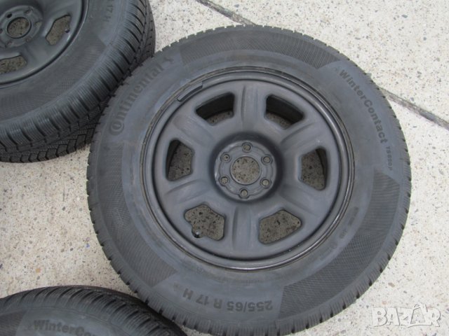 оригинални железни джанти за NISSAN NAVARA 17'', снимка 3 - Гуми и джанти - 26105131