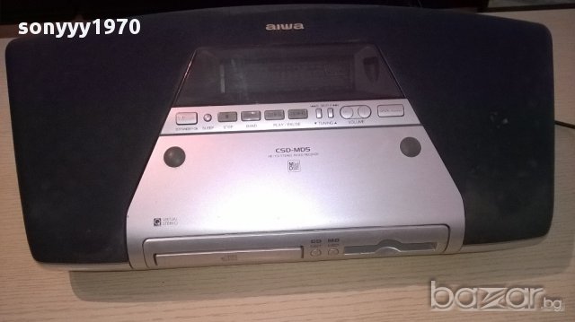 aiwa csd-md5ez-md/cd stereo radio receiver-внос швеицария, снимка 8 - Ресийвъри, усилватели, смесителни пултове - 12330730