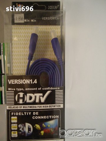 Кабел Плосък HDMI/HDMI кабел - 1.80 метра.-3.00 м - 5.00 метра.висок клас , снимка 4 - Други - 11149858