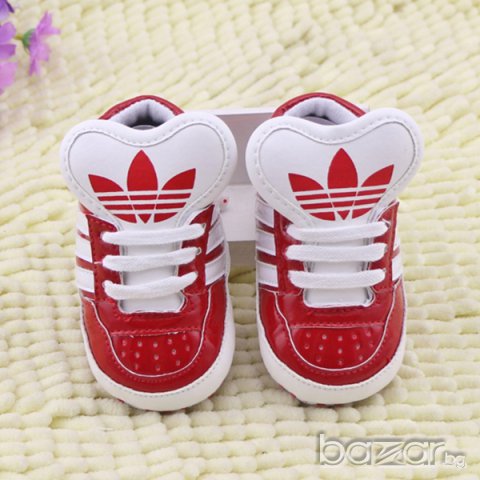 бебешки маратонки буйки обувки адидас adidas baby  red, снимка 2 - Детски маратонки - 8007099