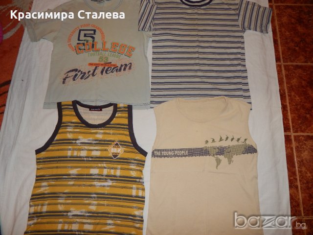 Тениски и потници за 140 см. момче, снимка 1 - Детски тениски и потници - 20546920