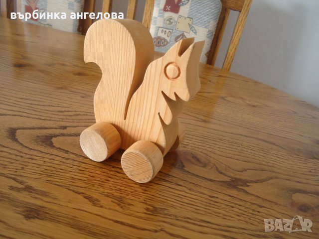 Катерица от дърво- детска играчка, снимка 3 - Други - 24310841
