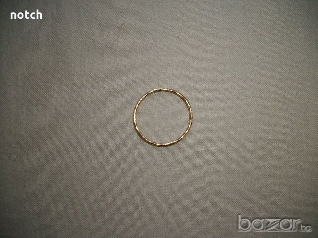 Златна халка, снимка 3 - Пръстени - 18983996