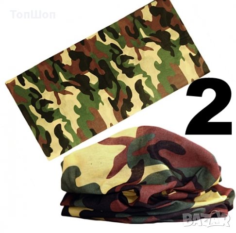 Камуфлаж Бандана / Camouflage bandana - 6 Модела, снимка 3 - Шапки - 17613163
