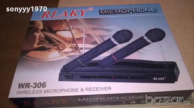 нови безжични микрофони с приемник