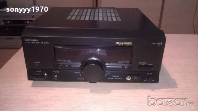 technics se-ch770-amplifier-japan-за ремонт-внос швеицария, снимка 7 - Ресийвъри, усилватели, смесителни пултове - 18426148