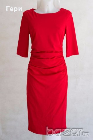 Елеганта червена рокля марка Bourne, снимка 1 - Рокли - 18398148