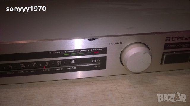 tristar et 5050 stereo tuner-внос швеицария, снимка 11 - Ресийвъри, усилватели, смесителни пултове - 24514502