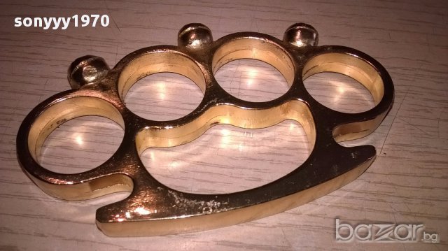 Бокс-златен-11/7см-внос швеицария, снимка 1 - Антикварни и старинни предмети - 15674324