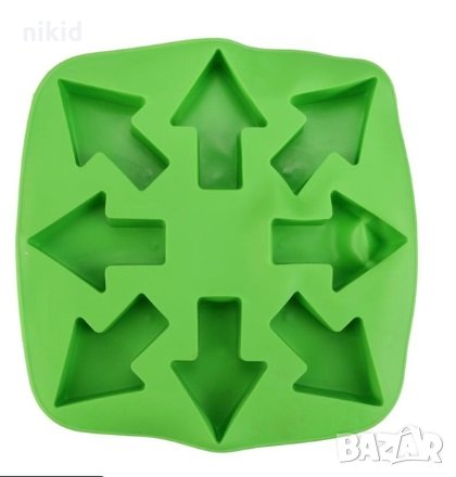 Стрелки дълбок силиконов молд форма фондан шоколад гипс сапун калъп украса декор