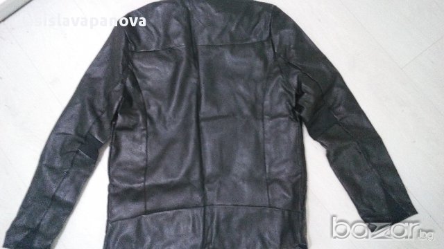 Кожено яке, снимка 3 - Якета - 13479550