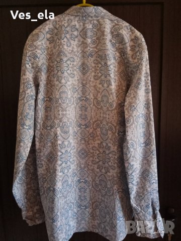 мъжка памучна риза марка SMOG Slim fit , снимка 2 - Ризи - 23122325