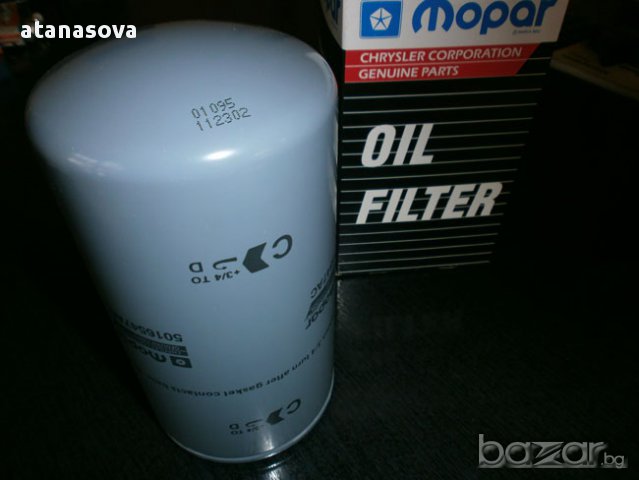 Маслен филтър за Chrysler Dodge 5016547 AC - USA