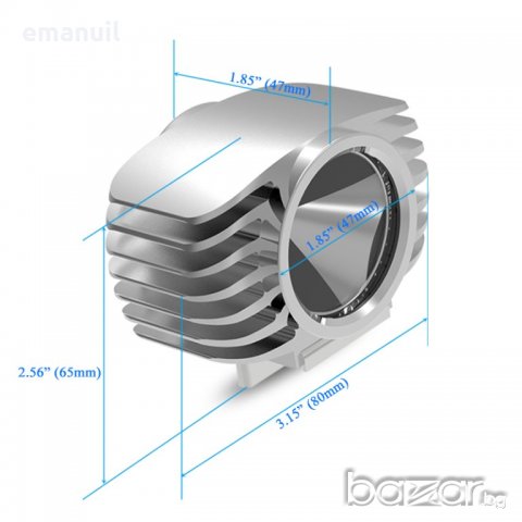 LED МОТО ВЕЛО АВТО Фар Водоустойчиви Дневни Светлини Мъгла, снимка 6 - Аксесоари и консумативи - 21274964