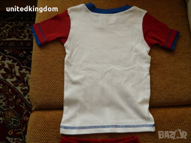Чисто нов комплект - панталонки и блузка с къс ръкав - произведено в България - 100 % памук, снимка 4 - Детски комплекти - 23786024