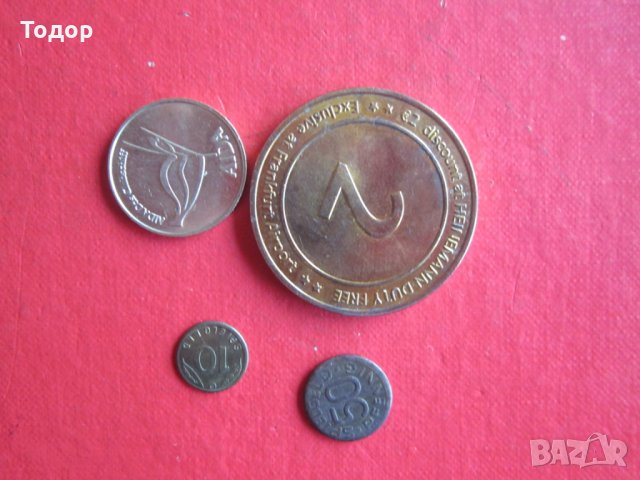 Стар немски жетон монета стари жетони , снимка 7 - Колекции - 26065901