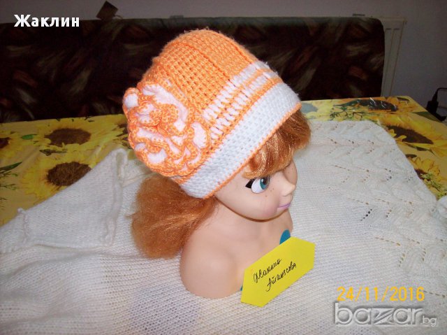Плетени детски шапки и шалове, снимка 16 - Шапки - 16544679