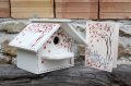 дървени рисувани къщички за птици, снимка 7