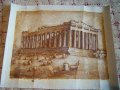 Маслена картина на Атинския партеном., снимка 1