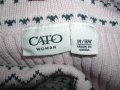  Дамски пуловер тип туника с богата яка "Cato"woman-памук, снимка 7