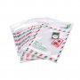 50 бр Merry Christmas  Коледни с пощенска марка опаковъчни пликчета торбички за дребни сладки