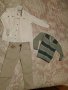 Риза, панталон и пуловер - 98 см, снимка 1 - Детски панталони и дънки - 23107679