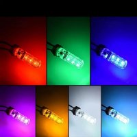 Лед диодни крушки за габаритните светлини с дистанционно управление, снимка 4 - Аксесоари и консумативи - 25170234