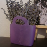" лилава кошничка " - от твърд силикон, снимка 2 - Други стоки за дома - 22713368